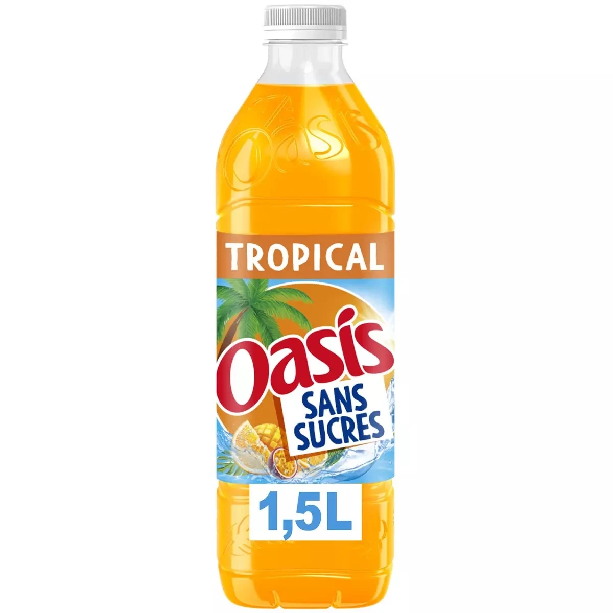 [LOT DE 6] OASIS 1.5L TROPICAL ZERO