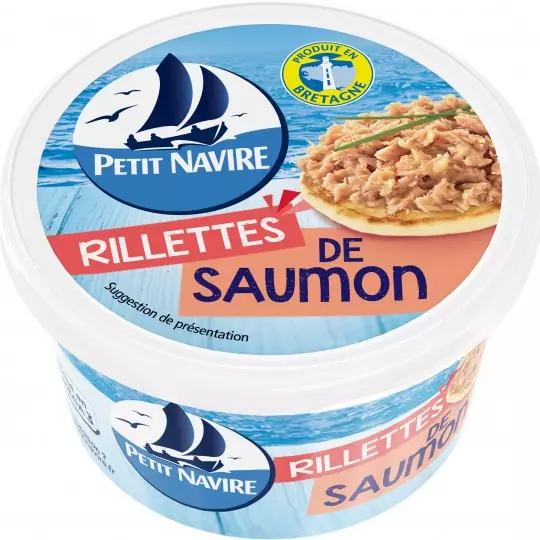 PETIT NAVIRE RILLETTES  SAUMON