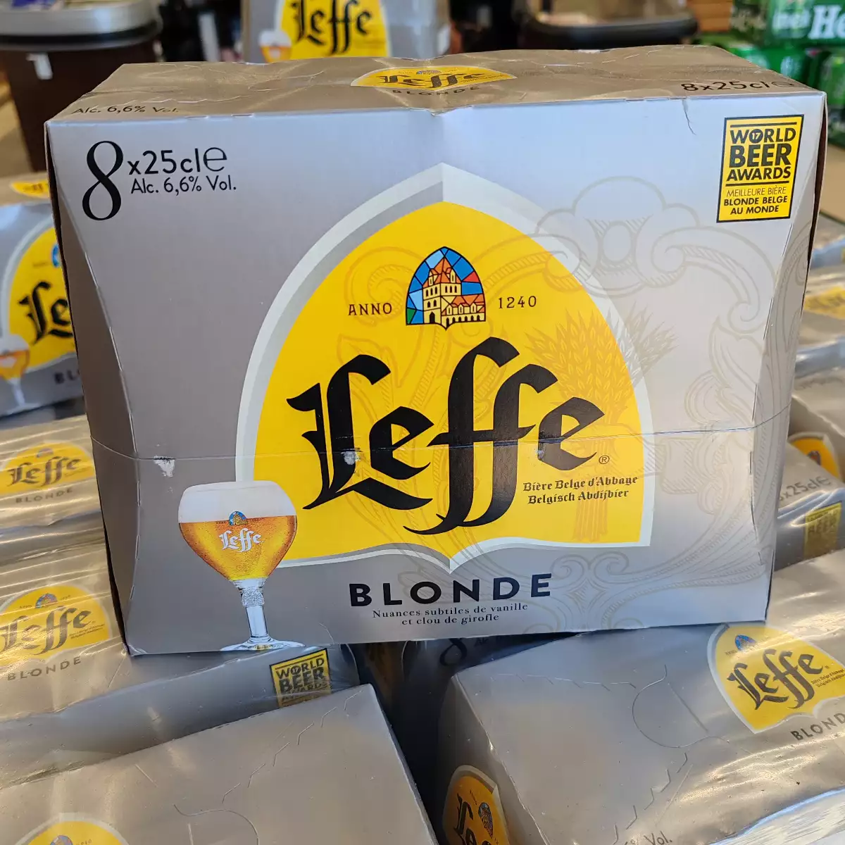 LEFFE 8x25CL BLONDE